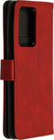 iMoshion Hoesje Geschikt voor Samsung Galaxy S20 Ultra Hoesje Met Pasjeshouder - iMoshion Luxe Bookcase - Rood