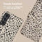 iMoshion Hoesje Geschikt voor Samsung Galaxy S21 FE Hoesje Met Pasjeshouder - iMoshion Design Bookcase smartphone - Meerkleurig / Black And White Dots