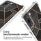 iMoshion Hoesje Geschikt voor Samsung Galaxy S21 Hoesje Met Koord - iMoshion Design Hoesje met Koord - Zwart / Meerkleurig / Goud / Black Graphic