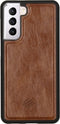 iMoshion Hoesje Geschikt voor Samsung Galaxy S21 Hoesje Met Pasjeshouder - iMoshion 2-in-1 Wallet Bookcase - Bruin