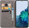 iMoshion Hoesje Geschikt voor Samsung Galaxy S21 Hoesje Met Pasjeshouder - iMoshion Mandala Bookcase - Grijs