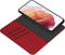 iMoshion Hoesje Geschikt voor Samsung Galaxy S21 Hoesje Met Pasjeshouder - iMoshion Uitneembare 2-in-1 Luxe Bookcase - Rood