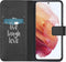 iMoshion Hoesje Geschikt voor Samsung Galaxy S21 Hoesje Met Pasjeshouder - iMoshion Design Softcase Bookcase - Meerkleurig / Live Laugh Love