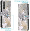 iMoshion Hoesje Geschikt voor Samsung Galaxy S21 Hoesje Met Pasjeshouder - iMoshion Design Softcase Bookcase - Meerkleurig / Glamour Botanic