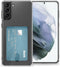 iMoshion Hoesje Geschikt voor Samsung Galaxy S21 Plus Hoesje Met Pasjeshouder - iMoshion Softcase Backcover met pashouder - Transparant
