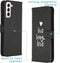 iMoshion Hoesje Geschikt voor Samsung Galaxy S21 Plus Hoesje Met Pasjeshouder - iMoshion Design Softcase Bookcase - Meerkleurig / Live Laugh Love