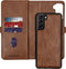 iMoshion Hoesje Geschikt voor Samsung Galaxy S21 Plus Hoesje Met Pasjeshouder - iMoshion 2-in-1 Wallet Bookcase - Bruin