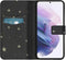 iMoshion Hoesje Geschikt voor Samsung Galaxy S21 Plus Hoesje Met Pasjeshouder - iMoshion Design Softcase Bookcase - Meerkleurig / Stars Gold