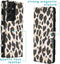 iMoshion Hoesje Geschikt voor Samsung Galaxy S21 Ultra Hoesje Met Pasjeshouder - iMoshion Design Softcase Bookcase - Goud / Zwart / Golden Leopard