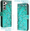 iMoshion Hoesje Geschikt voor Samsung Galaxy S22 Hoesje Met Pasjeshouder - iMoshion Design Softcase Bookcase - Wit / Blossom