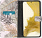 iMoshion Hoesje Geschikt voor Samsung Galaxy S22 Plus Hoesje Met Pasjeshouder - iMoshion Design Softcase Bookcase - Goud / Glamour Botanic