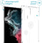 iMoshion Hoesje Geschikt voor Samsung Galaxy S22 Ultra Hoesje Met Koord - iMoshion Design Hoesje met Koord - Transparant / Dandelion