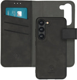 iMoshion Hoesje Geschikt voor Samsung Galaxy S23 Hoesje Met Pasjeshouder - iMoshion Uitneembare 2-in-1 Luxe Bookcase - Zwart
