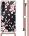 iMoshion Hoesje Geschikt voor Samsung Galaxy S23 Plus Hoesje Met Koord - iMoshion Design Hoesje met Koord - Roze / Blossom Watercolor