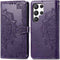 iMoshion Hoesje Geschikt voor Samsung Galaxy S23 Ultra Hoesje Met Pasjeshouder - iMoshion Mandala Bookcase - Paars