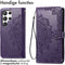 iMoshion Hoesje Geschikt voor Samsung Galaxy S23 Ultra Hoesje Met Pasjeshouder - iMoshion Mandala Bookcase - Paars