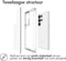 iMoshion Hoesje Geschikt voor Samsung Galaxy S23 Ultra Hoesje Shockproof - iMoshion Rugged Air Case - Transparant