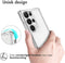 iMoshion Hoesje Geschikt voor Samsung Galaxy S23 Ultra Hoesje Shockproof - iMoshion Rugged Air Case - Transparant
