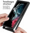 iMoshion Hoesje Geschikt voor Samsung Galaxy S23 Ultra Hoesje - iMoshion 360° Full Protective Case - Zwart / Transparant