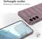 imoshion Hoesje - Geschikt voor Samsung Galaxy S24 - EasyGrip Backcover - Paars