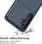 iMoshion Hoesje Geschikt voor Samsung Galaxy S24 Hoesje - Ruimte voor 2 pasjes - iMoshion Backcover met pasjeshouder - Donkerblauw