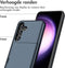 iMoshion Hoesje Geschikt voor Samsung Galaxy S24 Hoesje - Ruimte voor 2 pasjes - iMoshion Backcover met pasjeshouder - Donkerblauw