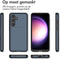 iMoshion Hoesje Geschikt voor Samsung Galaxy S24 Hoesje - Ruimte voor 2 pasjes - iMoshion Backcover met pasjeshouder - Donkerblauw