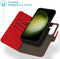 iMoshion Hoesje Geschikt voor Samsung Galaxy S24 Plus Hoesje Met Pasjeshouder - iMoshion Uitneembare 2-in-1 Luxe Bookcase - Rood