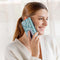 imoshion Hoesje Geschikt voor Samsung Galaxy S24 Plus Hoesje Met Pasjeshouder - imoshion Design Bookcase smartphone - Meerkleurig / Blue Flowers
