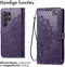 imoshion Hoesje Geschikt voor Samsung Galaxy S24 Ultra Hoesje Met Pasjeshouder - imoshion Mandala Bookcase - Paars