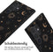 imoshion Hoesje Geschikt voor Samsung Galaxy S24 Ultra Hoesje Met Koord - imoshion Siliconen design hoesje met koord - Zwart / Sky Black
