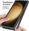 iMoshion Hoesje Geschikt voor Samsung Galaxy S24 Ultra Hoesje - iMoshion 360° Full Protective Case - Zwart / Transparant