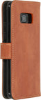 imoshion Hoesje Geschikt voor Samsung Galaxy S8 Hoesje Met Pasjeshouder - imoshion Luxe Bookcase - Bruin