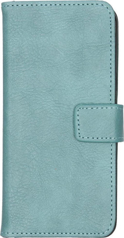 iMoshion Hoesje Geschikt voor Samsung Galaxy S9 Hoesje Met Pasjeshouder - iMoshion Luxe Bookcase - Lichtblauw