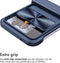 imoshion Hoesje Geschikt voor Samsung Galaxy Z Flip 4 Hoesje - imoshion Camslider Backcover - Donkerblauw