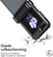 iMoshion Hoesje Geschikt voor Samsung Galaxy Z Flip 5 Hoesje - iMoshion Rugged Clear Backcover - Zwart