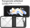 iMoshion Hoesje Geschikt voor Samsung Galaxy Z Flip 5 Hoesje - iMoshion Rugged Clear Backcover - Zwart