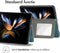 iMoshion Hoesje Geschikt voor Samsung Galaxy Z Fold 5 Hoesje Met Pasjeshouder - iMoshion Luxe Bookcase - Lichtblauw