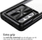 iMoshion Hoesje Geschikt voor Samsung Galaxy Z Fold 5 Hoesje - iMoshion Camslider Backcover - Zwart