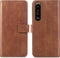 iMoshion Hoesje Geschikt voor Sony Xperia 1 III Hoesje Met Pasjeshouder - iMoshion Luxe Bookcase - Bruin