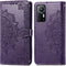 iMoshion Hoesje Geschikt voor Xiaomi 12X / 12 Hoesje Met Pasjeshouder - iMoshion Mandala Bookcase - Paars