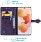 iMoshion Hoesje Geschikt voor Xiaomi 12X / 12 Hoesje Met Pasjeshouder - iMoshion Mandala Bookcase - Paars