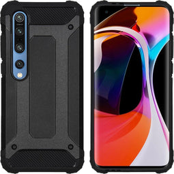 iMoshion Hoesje Geschikt voor Xiaomi Mi 10 Pro / Mi 10 Hoesje - iMoshion Rugged Xtreme Backcover - Zwart