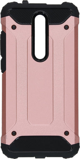 iMoshion Hoesje Geschikt voor Xiaomi Mi 9T (Pro) Hoesje - iMoshion Rugged Xtreme Backcover - Rosé