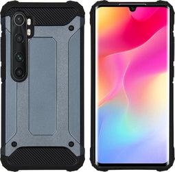 iMoshion Hoesje Geschikt voor Xiaomi Mi Note 10 Lite Hoesje - iMoshion Rugged Xtreme Backcover - Donkerblauw