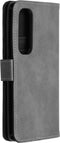 iMoshion Hoesje Geschikt voor Xiaomi Mi Note 10 Lite Hoesje Met Pasjeshouder - iMoshion Luxe Bookcase - Grijs