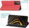 iMoshion Hoesje Geschikt voor Xiaomi Poco M3 Hoesje Met Pasjeshouder - iMoshion Slim Folio Bookcase - Rood