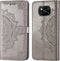 iMoshion Hoesje Geschikt voor Xiaomi Poco X3 Pro / Poco X3 Hoesje Met Pasjeshouder - iMoshion Mandala Bookcase - Grijs