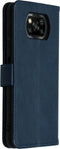 iMoshion Hoesje Geschikt voor Xiaomi Poco X3 Pro / Poco X3 Hoesje Met Pasjeshouder - iMoshion Luxe Bookcase - Donkerblauw