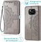 iMoshion Hoesje Geschikt voor Xiaomi Poco X3 Pro / Poco X3 Hoesje Met Pasjeshouder - iMoshion Mandala Bookcase - Grijs